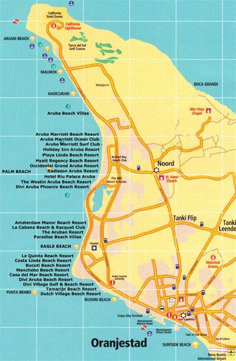 Map Aruba Airport - Share Map