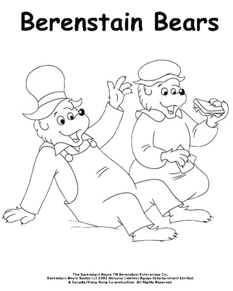 The Berenstain Bears Coloring Pages - Coloring Home