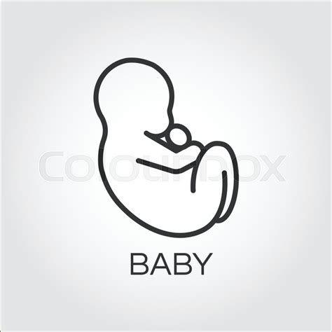 Baby Outline Drawing at PaintingValley.com | Explore collection of Baby ...