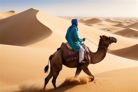Camel Rider | Premium AI-generated image