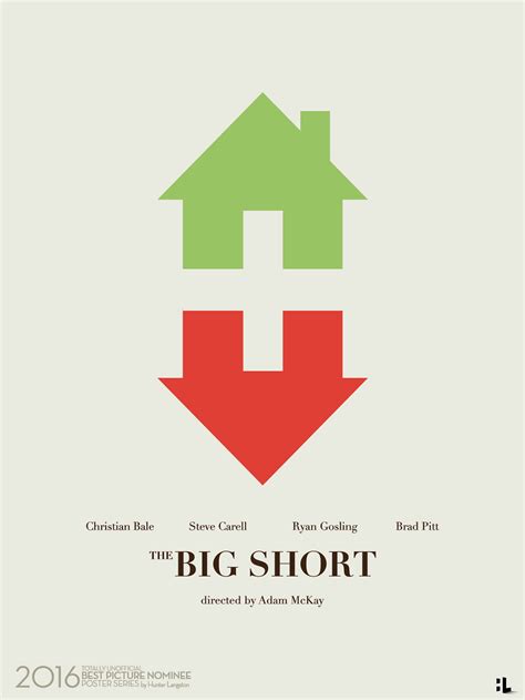 The Big Short movie poster on Behance