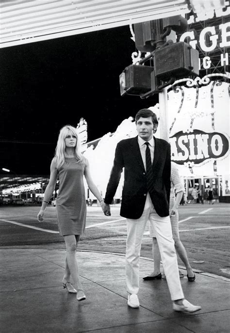 WeLoveBrigitteBardot — Brigitte Bardot with Gunter Sachs in Las Vegas,...