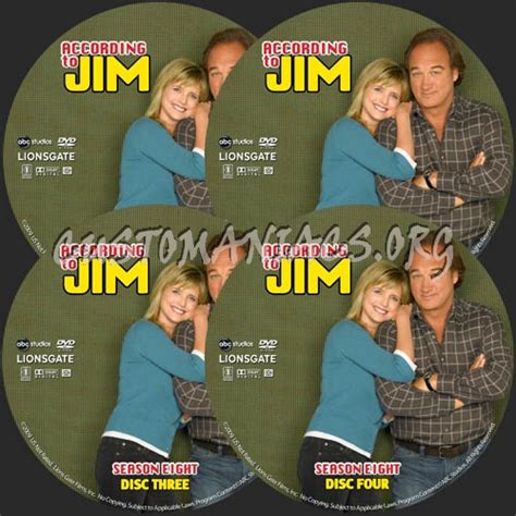 According to Jim - Season 8 dvd label - DVD Covers & Labels by ...