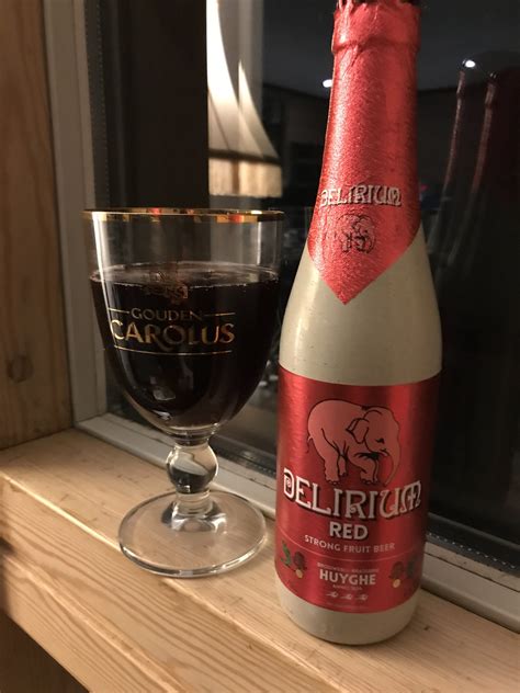 Delirium Red Beer Review – The fruity one in the Delirium family — OnlyCans