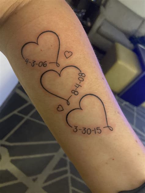 heart rate tattoo with name 11