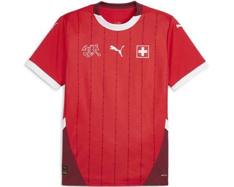 Puma Switzerland Home Jsy 2024 - Red