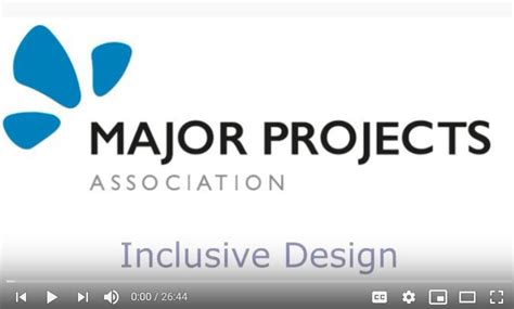Inclusive Design in Major Projects | Major Projects Association