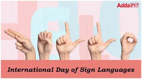 international day  sign languages observed   september