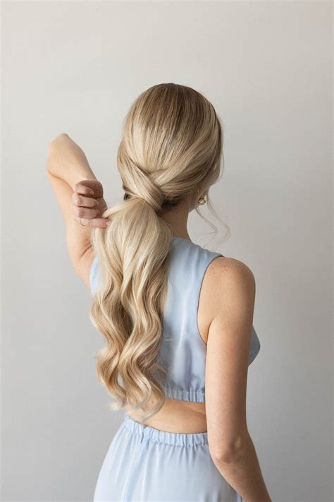 simple elegant ponytail tutorial alex gaboury