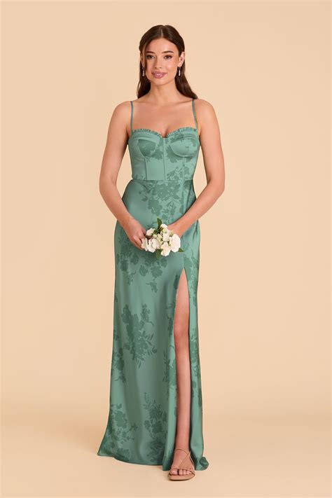 Floral Bridesmaid Dress Swatches | Birdy Grey