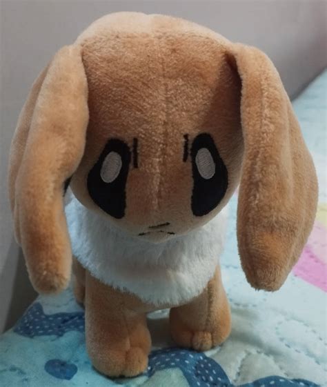 My Eevee plush by PurpleWolfPuppy on DeviantArt