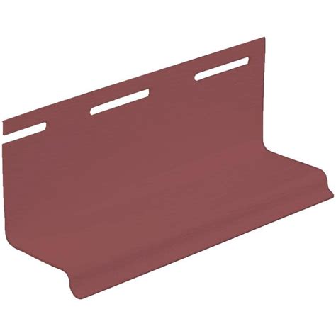 kaycan  davinci cabot red vinyl drip cap home hardware