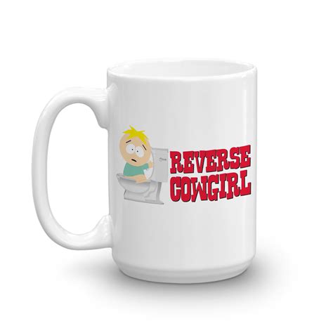 South Park Butters Reverse Cowgirl White Mug – Paramount Shop