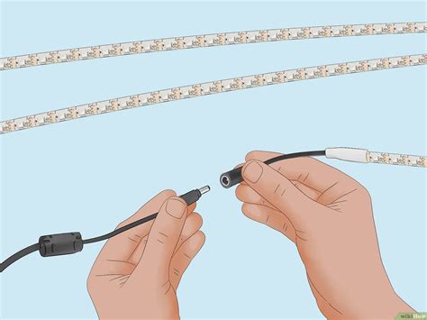 put led lights   room  damaging walls