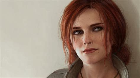 triss wallpaper triss wallpaper  wallpaperuse