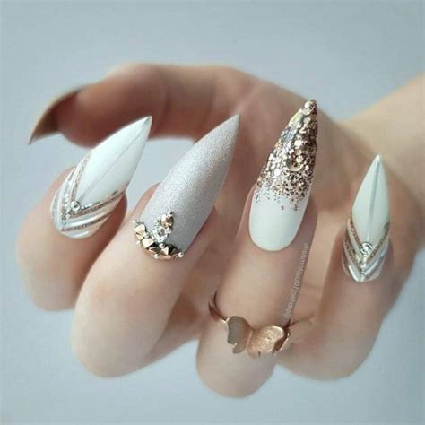 Маникюр На Острые Ногти Фото Дизайн — Richnail.ru