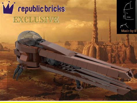 GEONOSIAN STAR FIGHTER – REPUBLICBRICKS