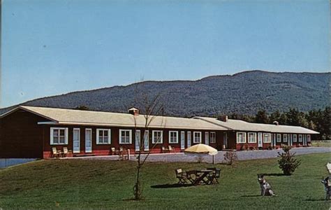 The Highlander Motel Jeffersonville, VT Postcard