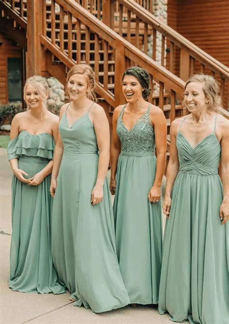 mix  match bridesmaid dresses  tips  tricks