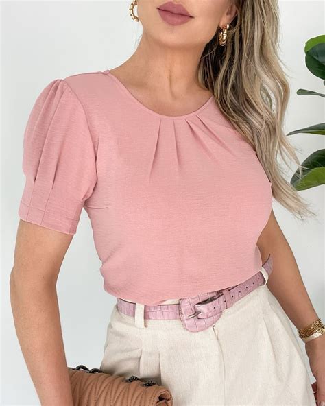 Modelo De Blusa Com Manga - Modelo blusa feminina | Modelo de blusa de viscose