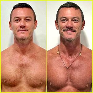 Luke Evans Shows Off His Body Transformation – See Before & After ...