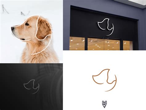 Dog Logo Design by chartstudio on Dribbble