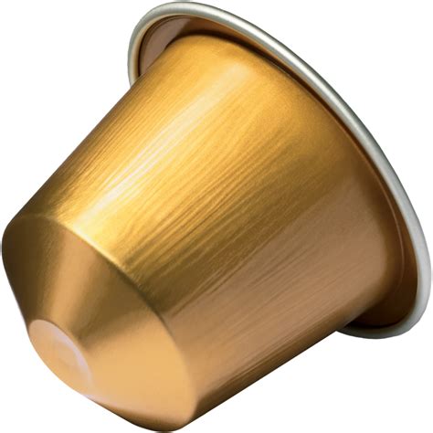Download Gold Nespresso Capsule - Full Size PNG Image - PNGkit