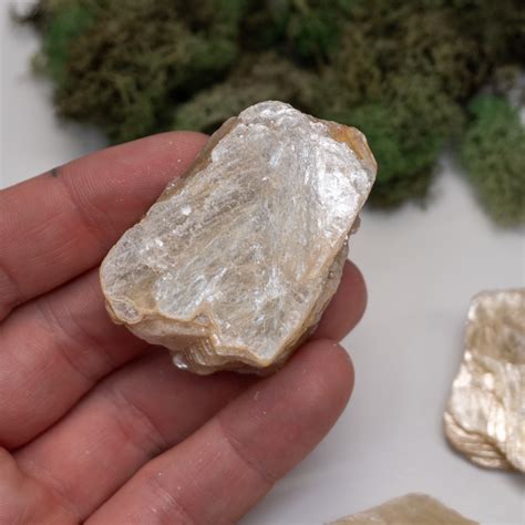 Medium Raw Golden Mica Random - The Crystal Council