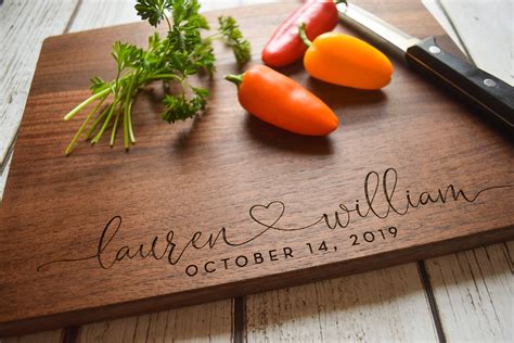 Personalized Cutting Board Engraved Cutting Board Custom ...
