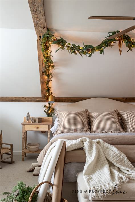 Cozy Christmas Bedroom - Pine and Prospect Home