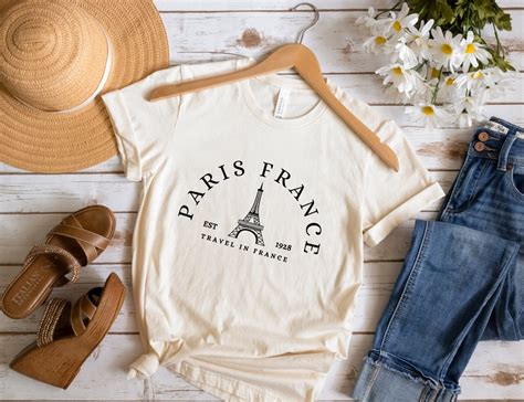 Paris France Shirt, Eiffel Tower Shirt, Travel to France Shirt, Gift ...