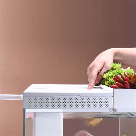 Xiaomi Geometry AI smart aquarium is crazy: You can feed the fish ...