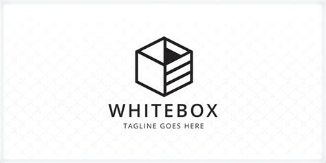 White Box Logo Template by Zixlo | Codester