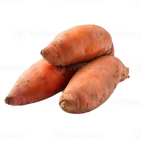 Healthy Sweet Potatoes with transparent background ideal for autumn ...