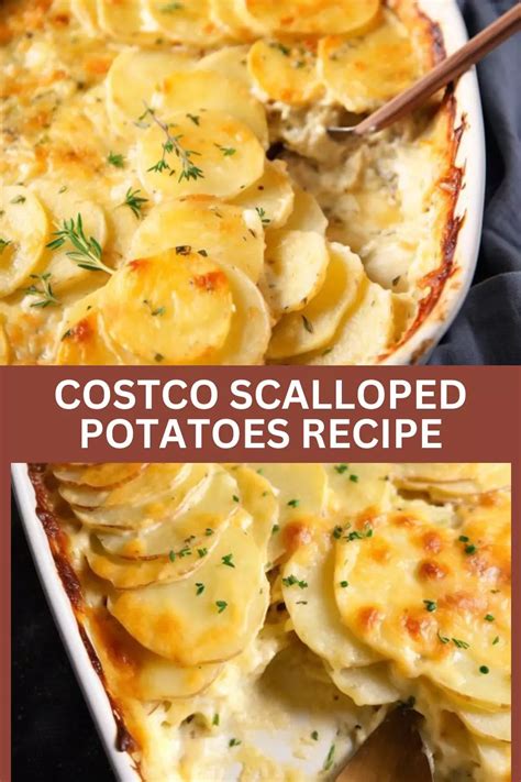 Costco Scalloped Potatoes Recipe