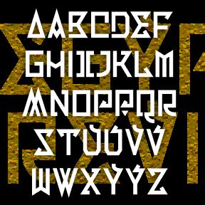 Egyptian Revival | Harold's Fonts