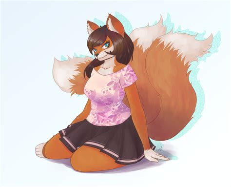 Anthro Fox Girl