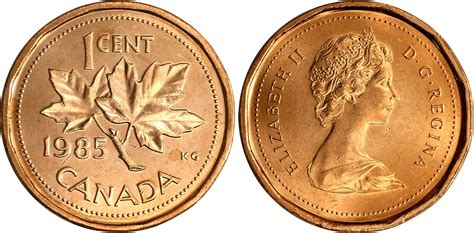 Canadian Penny Value Chart