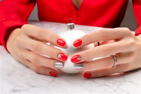 Simples Unha Para Natal E Ano Novo - Unhas Decoradas Natal e Ano Novo 2025: Tendências que Encantam! - Unha ...