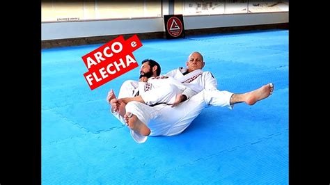 Arco E Flecha Jiu Jitsu - Jiu Jitsu - Estrangulamento Arco e Flecha - YouTube