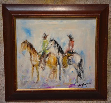 Lulu and Papa : DeGrazia Gallery In the Sun