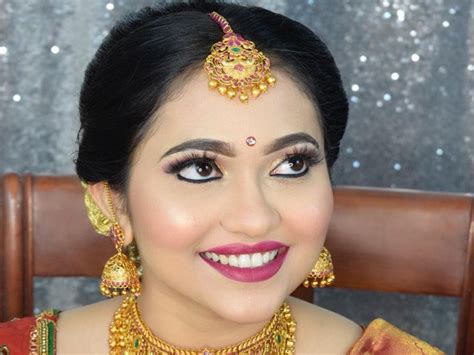 Simple Traditional South Indian Bridal Makeup | Makeupview.co