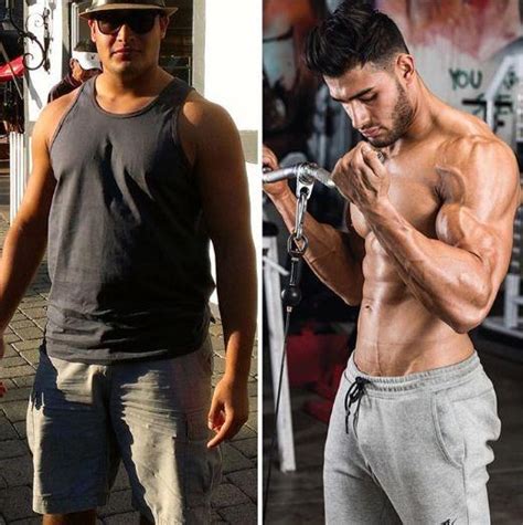 See britney spears' boyfriend sam asghari 100-pound weight loss transformation