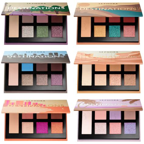 Sephora Collection Destinations Eye Palettes - BeautyVelle | Makeup News