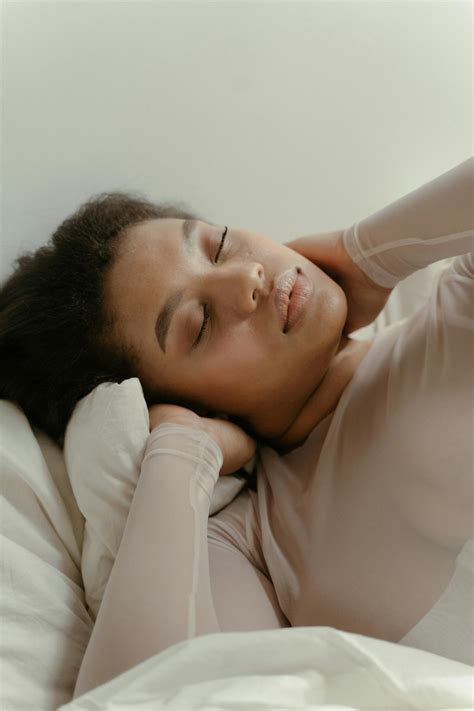 Womans Back Lying Down