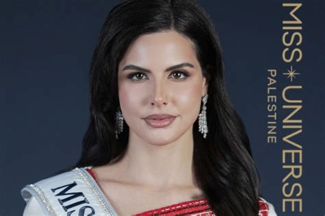 Si Nadeen Ayoub ang unang kinatawan ng Palestine para sa Miss Universe