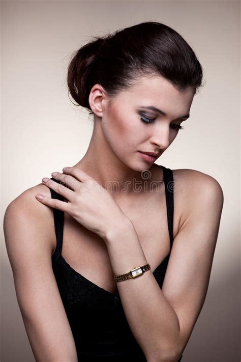 Portrait of Luxury Woman in Exclusive Jewelry Stock Image - Image of model, beautiful: 24523769