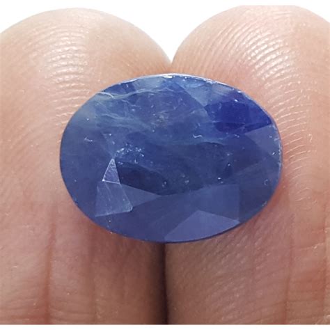 Natural Blue Sapphire With Govt Lab Certified