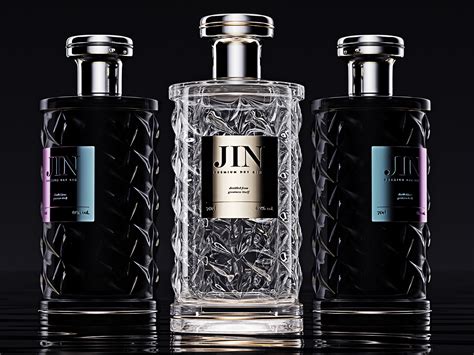 Gin Jin, premium gin packaging concept on Behance