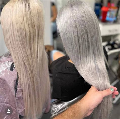 Bleach Blonde Hair With Blue Underneath